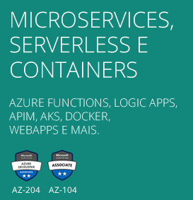 Microservices, Azure Functions, Containers e DEV DAY